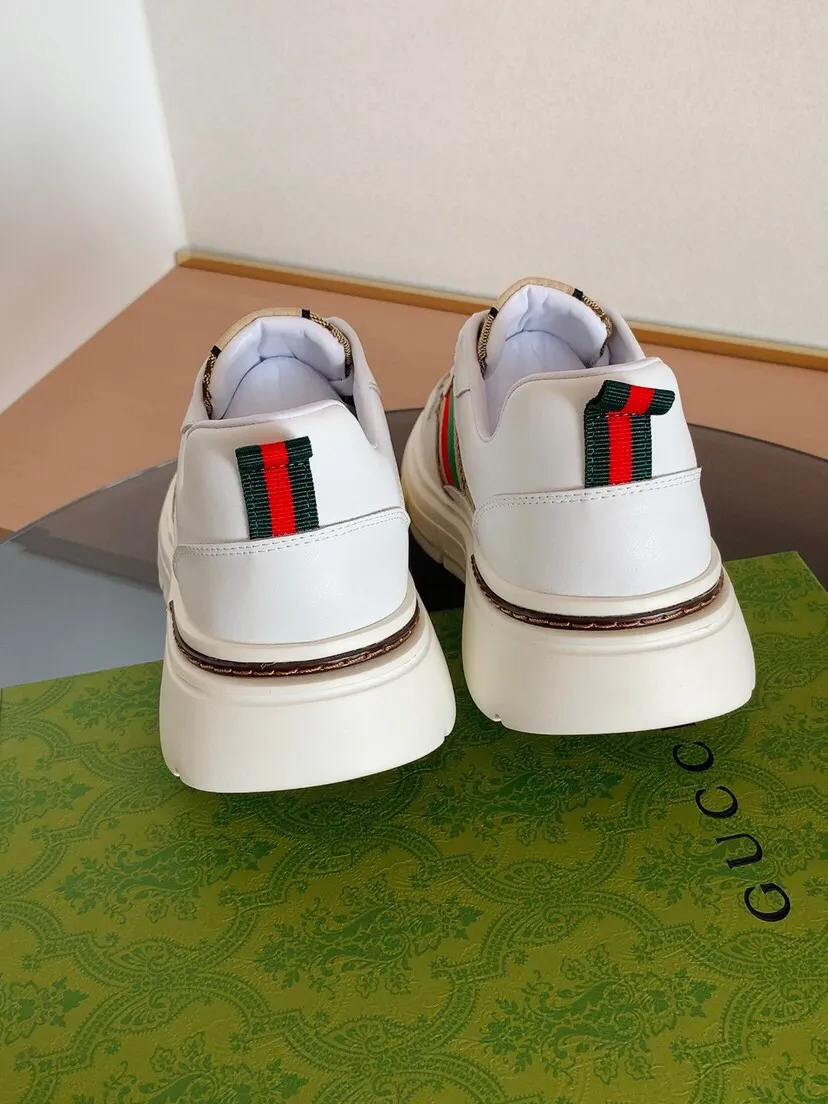 Factory price 400. The new GUCCI (Gucci) is launched at the same time, new men's shoes, 😘fabrics are selected imported cowhide, lining: sheepskin lining. 👍🏿 High-end ☄️ air-cushion molded anti-slip rubber outsole, exquisite lines, simple and elegant, comfortable and high-end for leisure travel. Code number: 38 to 44 (45 can be customized and cannot be returned or exchanged)